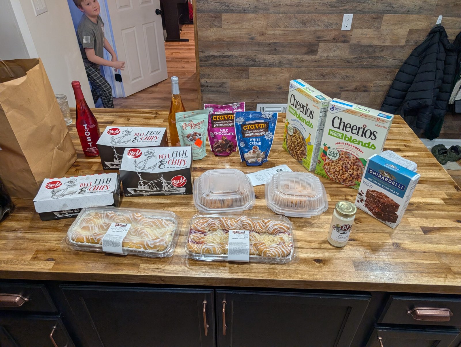 Big Y haul from December 31