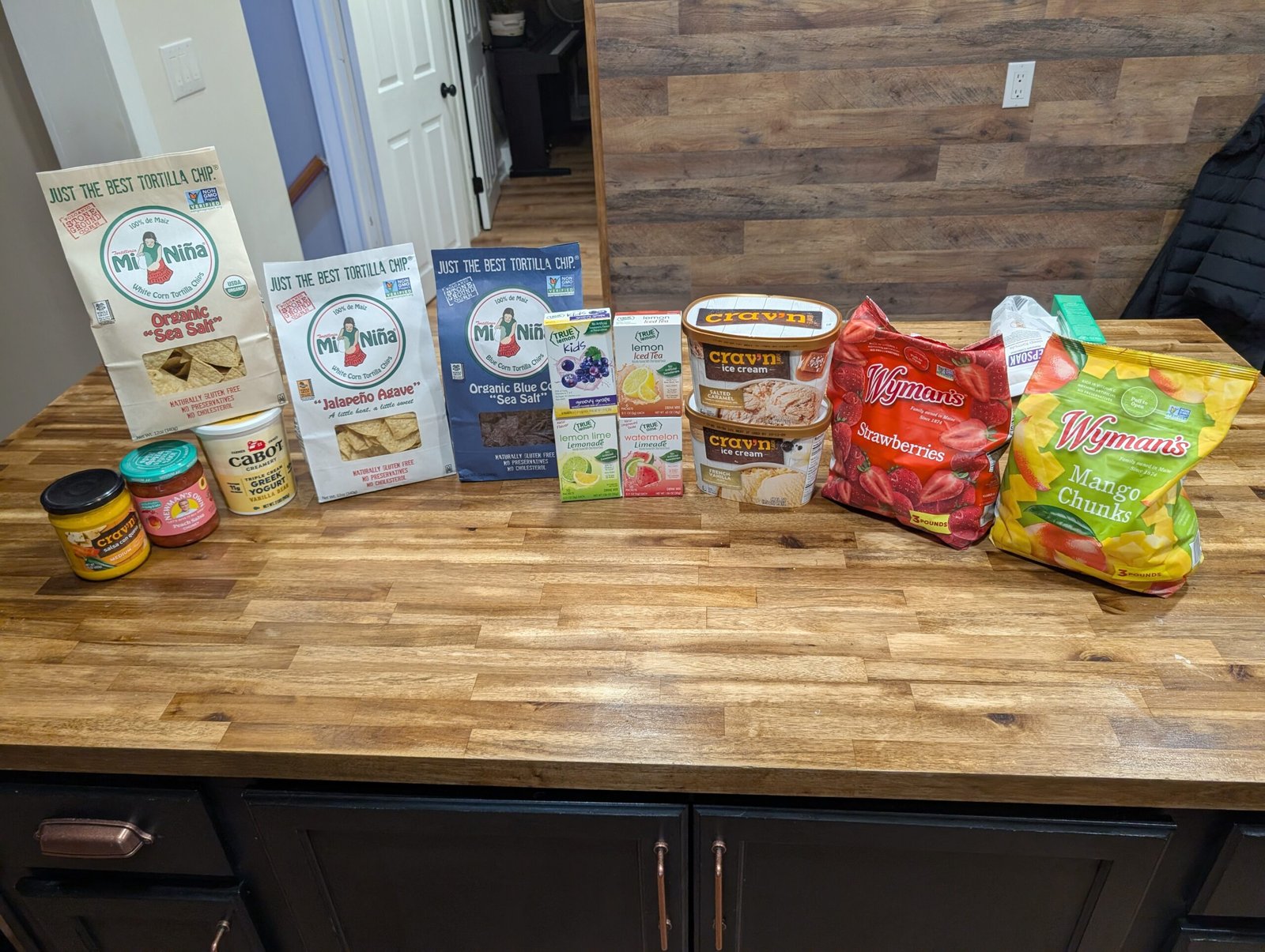 Grocery haul from January 2