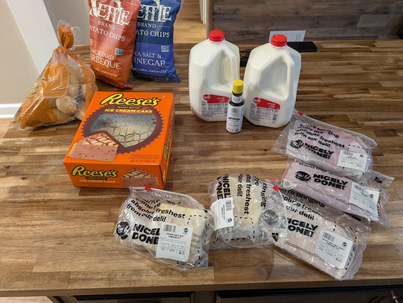Grocery haul from January 9