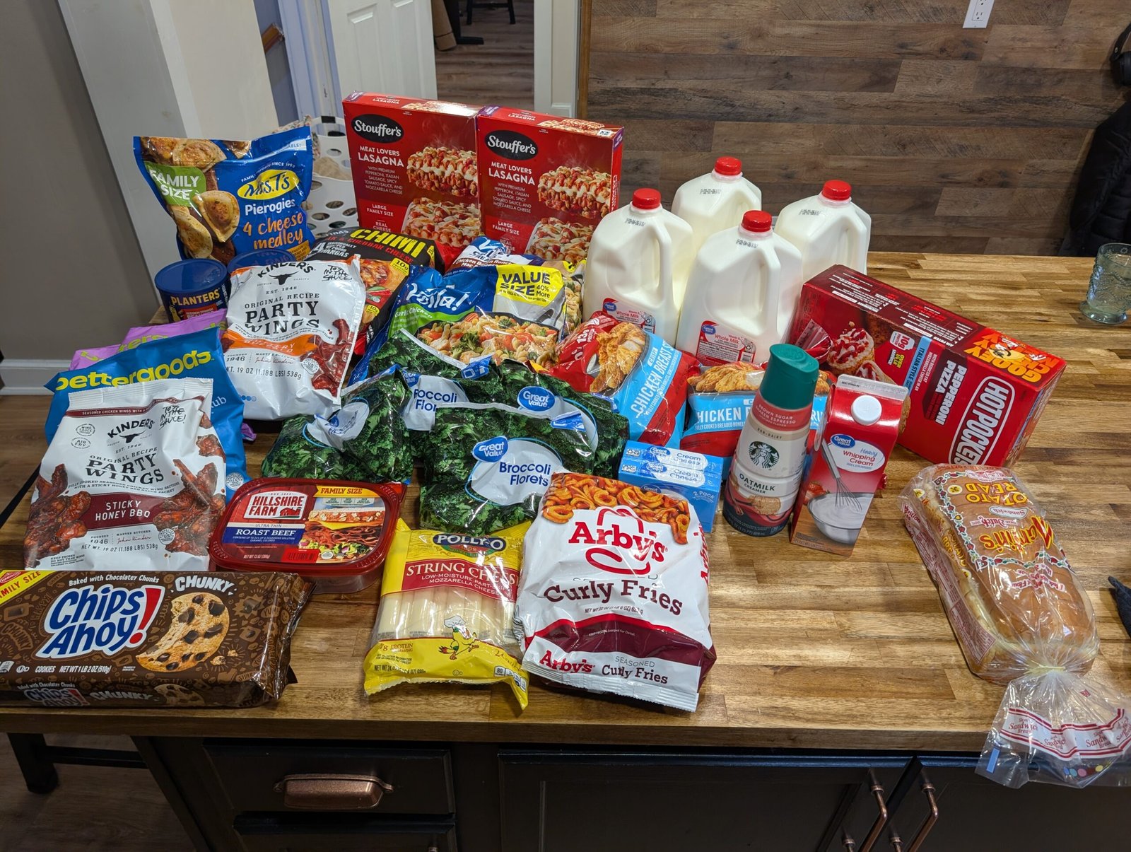 Grocery haul from January 18