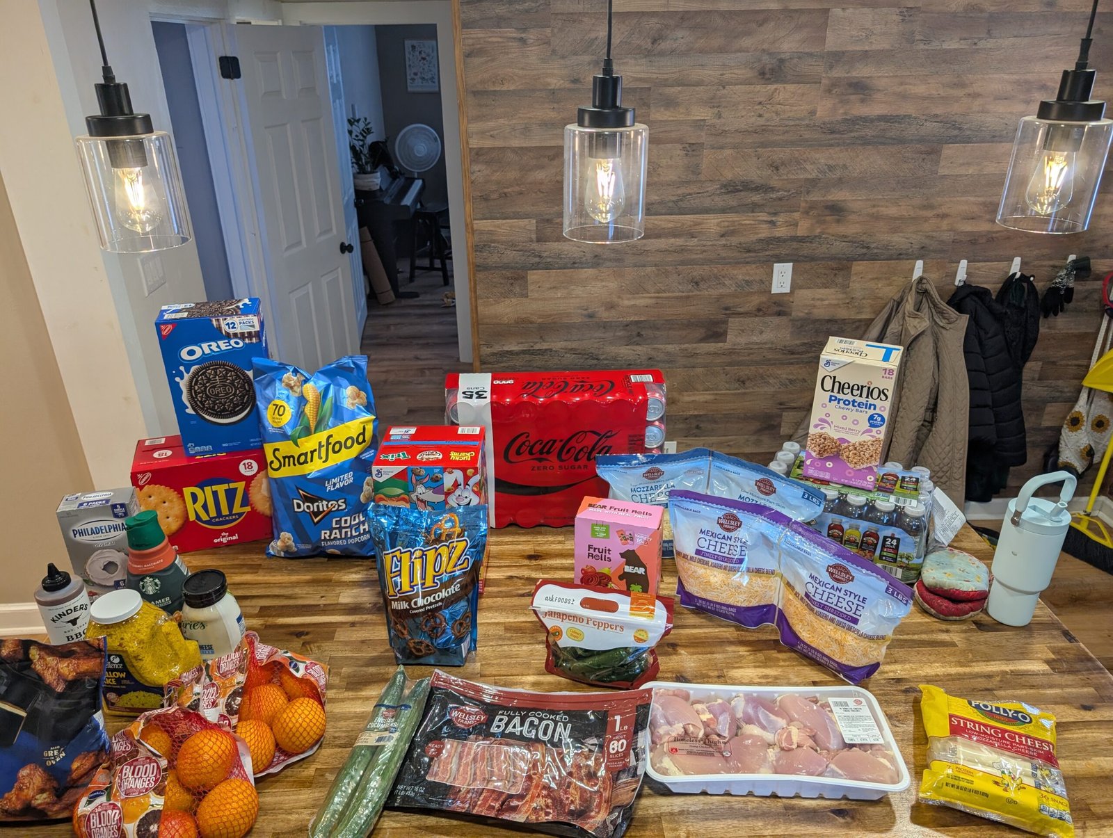 Grocery haul from January 31